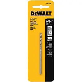 9/64-In. Black Oxide Drill Bit 1