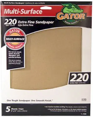 9X11 A/O C-Wt 120 Bulk Sandpaper Gg 1