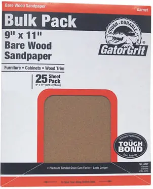 9X11 Garnet C-Wt 150 Bulk Sandpaper 1