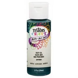 Acrylic Craft Paint, 2-Oz., Deep Sea 1