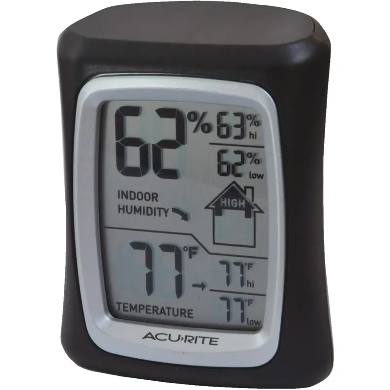 Acurite Fahrenheit & Celsius Digital 32 To 122 F, 0 To 50 C Hygrometer & Thermometer 1