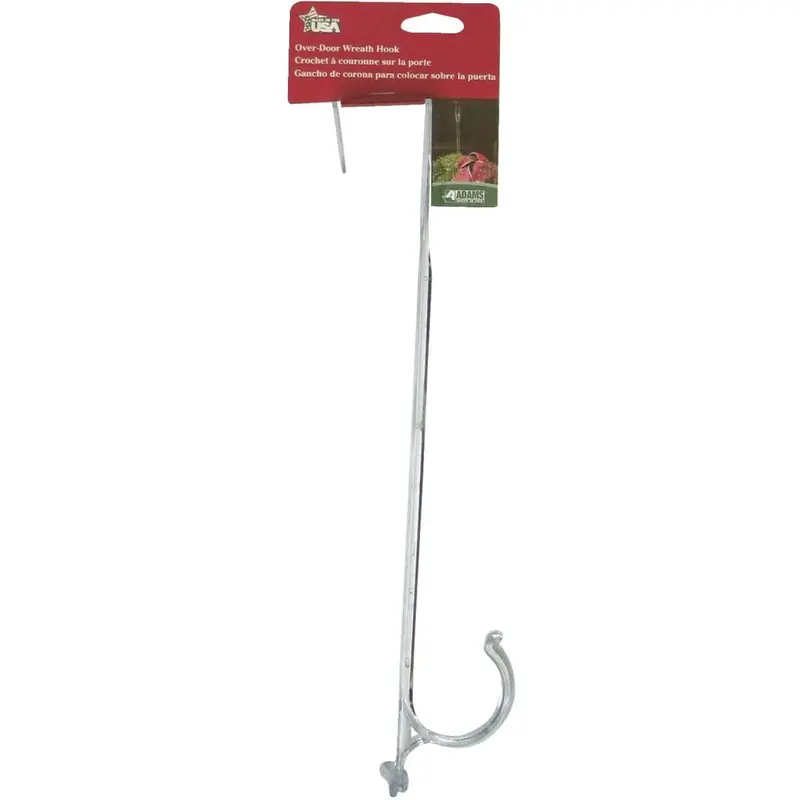 Adams 12 In. Over-The-Door Resin Wreath Hanger 1