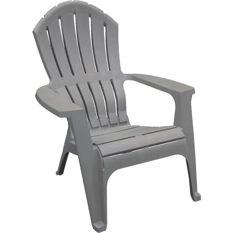 Adams Realcomfort Gray Resin Adirondack Chair 1
