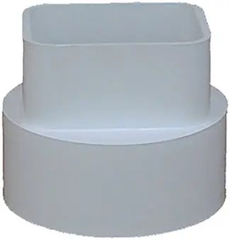 Adapter 2X3x4 Pvc Downspout 1