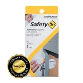 Adhesive Magnetic Safety Lock System 1
