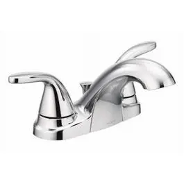 Adler Lavatory Faucet, Double Handle, Chrome 1
