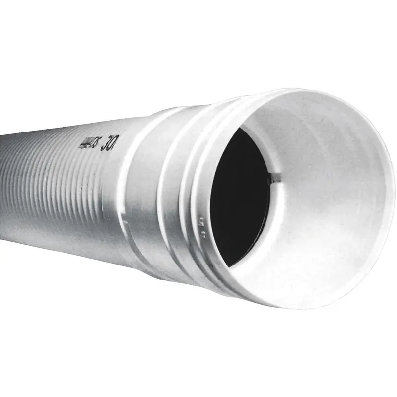 Advanced Basement 4 In. X 10 Ft. Hdpe Solid Sewage & Drainage Pipe 1