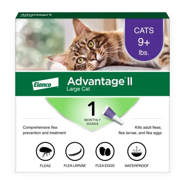 Advantage Ii Large Cat Flea Treatment & Prevention 1