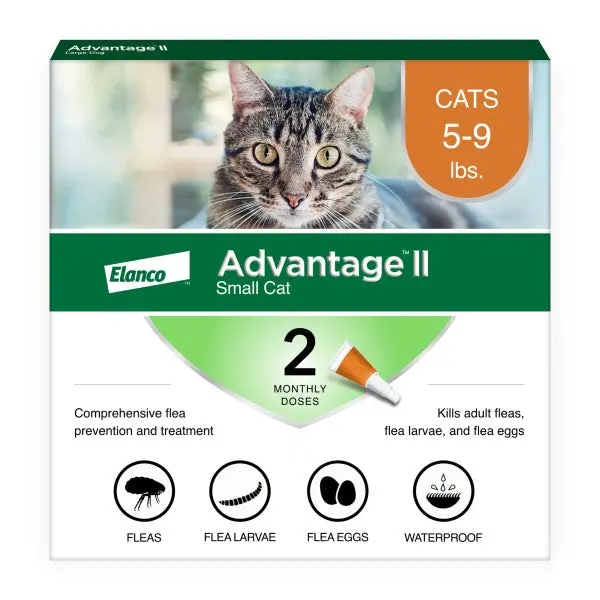 Advantage Ii Small Cat Vet-Recommended Flea Treatment & Prevention 2