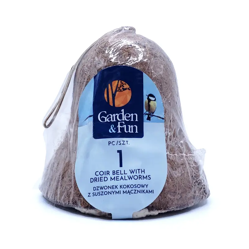 A&E Cage Garden Fun Cocofiber Suet Bell 1