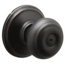 Aged Bronze Georgian Knob 1