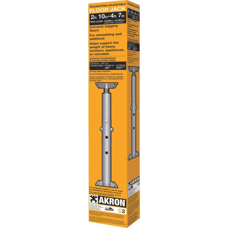 Akron Floor Jack 2 Ft. 10 In. To 4 Ft. 7 In. 14,000 Lb. Capacity Steel Floor Jack 1