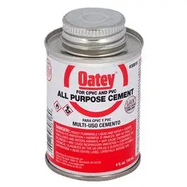 All-Purpose Solvent Cement, Clear, 4-Oz. 1