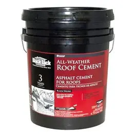All Weather Roof Cement, Fiber Reinforced, 4.75-Gallons 1