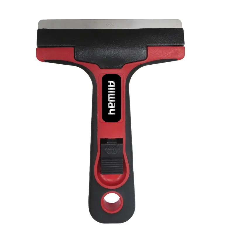 Allway Tools (Gts) 4″ Glass & Tile Scraper, W/Soft-Grip, Carded 1