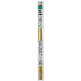 Aluminim & Vinyl Door Sweep, Gold, 1-5/8 X 36-In. 1