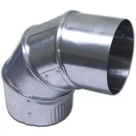 Aluminum Duct Elbow, Adjustable, 3-In. 1