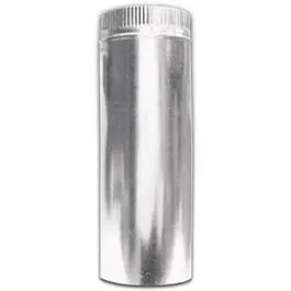 Aluminum Duct Pipe, 3-In. X 2-Ft. 1