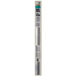 Aluminum & Rubber Door Sweep, White, 36-In. 1