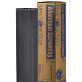 Aluminum Screen Cloth, Charcoal, 28-In. X 100-Ft. 1