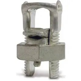Aluminum Split Bolt Connector, 2 Awg 1