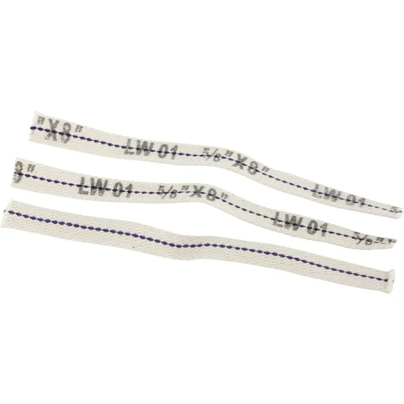 American Wick 5/8 In. X 8 In. Flat Lamp Wick (3 Count) 1