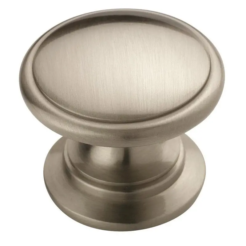 Amerock 1 1/4" Diameter Allison Knob In Satin Nickel 1