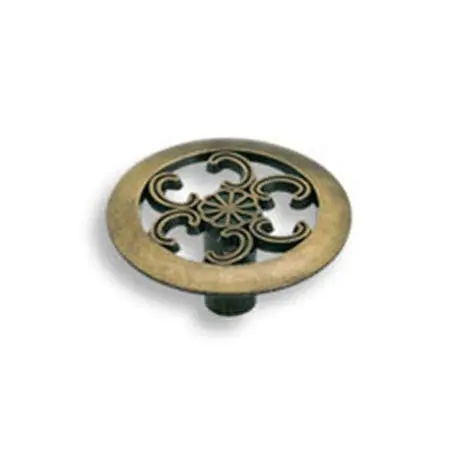 Amerock 890Abs Allison Value Hardware Collection 1-1/2 In. (38Mm) Knob, Antique Brass 1
