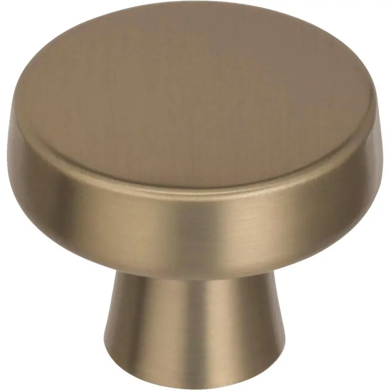 Amerock Blackrock 1-5/16 In. Golden Champagne Cabinet Knob 1