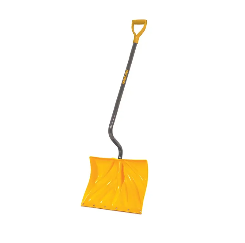 Ames True Temper 18 Inch Poly Combo Snow Shovel With D-Grip On Ergonomic Handle 1