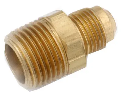 Anderson Metals Pipe Fitting Flare Connector Lead Free Brass 1