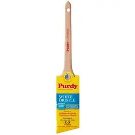 Angular Sash & Trim Brush, China White, 2-In. 1