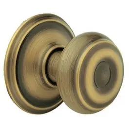 Antique Brass Georgian Entry Lockset 1