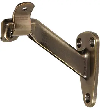 Antique Brass Handrail Brckt 1