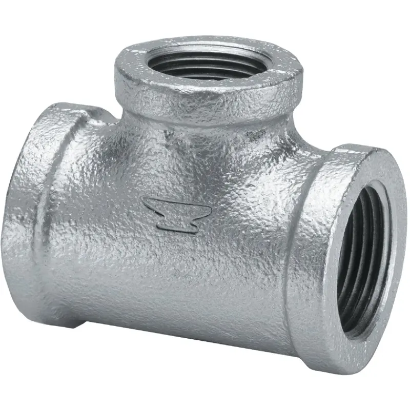 Anvil 1 In. Malleable Iron Galvanized Tee 1