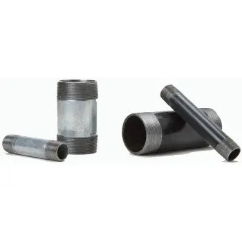 Anvil/Mueller 583-001Hp 1/2Xclose Black Nipple 1