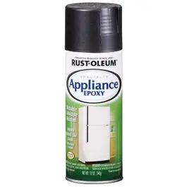 Appliance Spray Enamel, Black, 12-Oz. 1