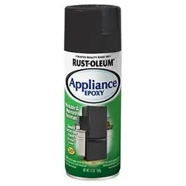 Appliance Spray Paint Enamel, Black Stainless, 12-Oz. 1