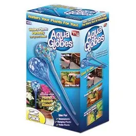 Aqua Globe Plant Waterer, Large, 2-Pk. 1