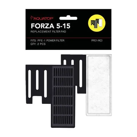 Aquatop Forza 5-15 Replacement Filter Inserts With Premium Activated Carbon Qty 1
