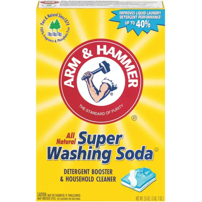 Arm & Hammer 55 Oz. Super Washing Soda Laundry Booster 1