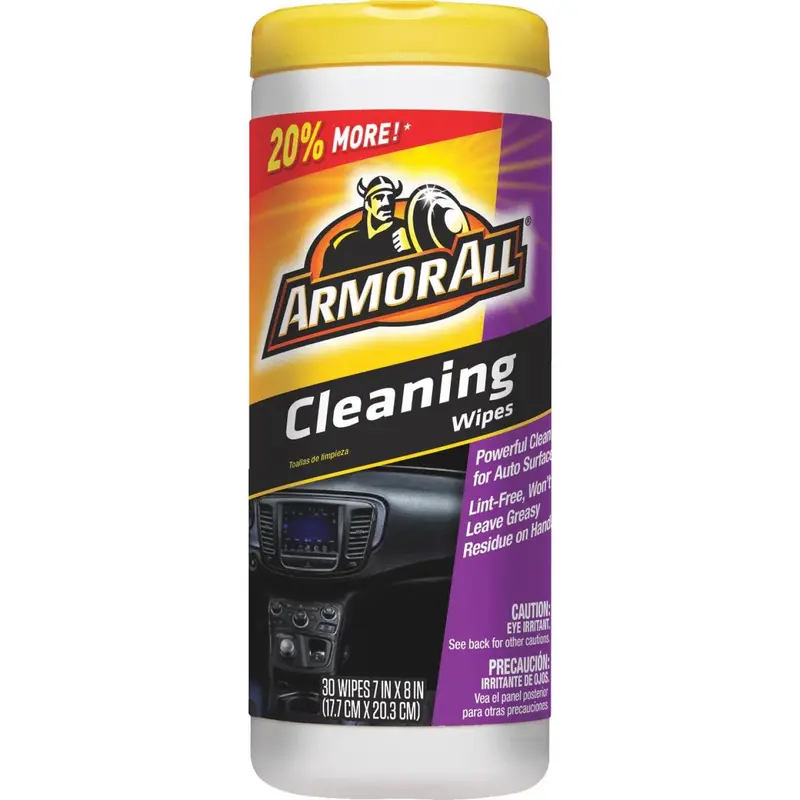 Armor All Unscented 7 In. X 8 In. Multi-Purpose Cleaning Wipes (30-Count) 1