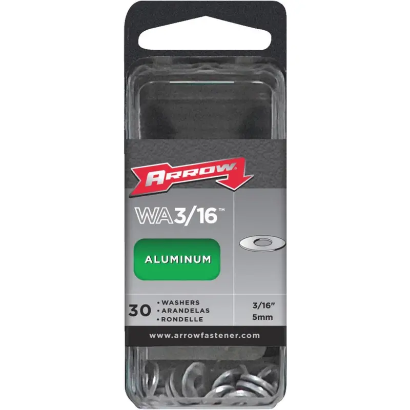 Arrow 3/16 In. Aluminum Rivet Washer (30-Pack) 1