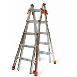Articulating Ladder, Rated For 300-Lbs., 22-Ft. 1