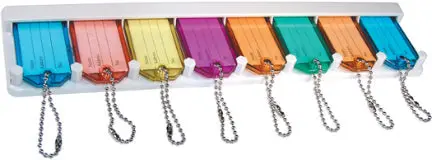 Assorted Colors Key Rack 1