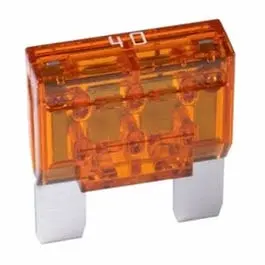 Atc Fast-Acting Blade Fuse, Clear, 40-Amp, 5-Pk. 1