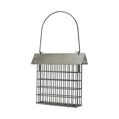 Audubon/Woodlink Rustic Farmhouse Single Suet Galvanized Feeder 1