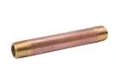B & K Industries 1/2-In Diameter Nipples Schedule 40 Red Brass 4" 1