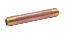 B & K Industries 1/4" Diameter Nipples Schedule 40 Red Brass 1/4" X 2 1/2" 1