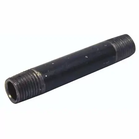 B & K Industries Black Pipe Nipple, .5" X 3.5" 1